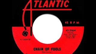 1968 HITS ARCHIVE: Chain Of Fools - Aretha Franklin (a #1 record--mono)