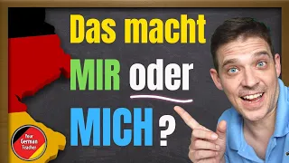 WHEN and WHY to use mich oder mir in some useful German phrases