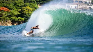 Surfing Playa Santana, Nicaragua