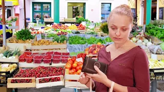 Obst und Gemüse einkaufen (Deutsch lernen) Lehrbuch A1/2 Kapitel 9 Übung 9