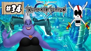 Kingdom Hearts w/ Noby - EP34 - Ursula Boss Fight (First Form) - Atlantica