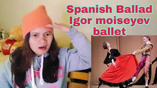 IGOR MOISEYEV BALLET "SPANISH BALLAD" ONE ACT BALLET - REACTION