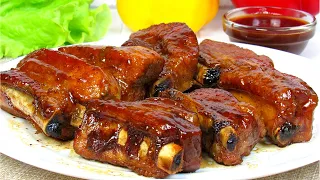 RIBS in Honey Soy Sauce. RECIPE How to Deliciously Prepare Ribs. Stewed Pork Ribs