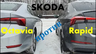 Skoda Rapid 2020 или Skoda Octavia 2021 Сравнение