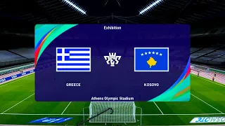 Greece vs Kosovo | Athens Olympic Stadium | 2020-21 UEFA Nations League | PES 2021