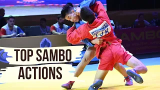 TOP SAMBO ACTIONS. Volume 12 || Топ моментов самбо. Выпуск 12