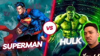 Superman Vs Hulk (Reaction Video by Impound Comics)