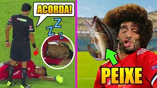 OS MOMENTOS MAIS ABSURDOS DO FUTEBOL! #3