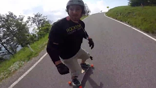 Downhill crash "Hall of Meat" Freebord