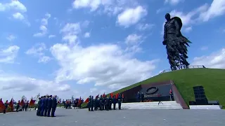 Unveiling of the Rzhev Memorial