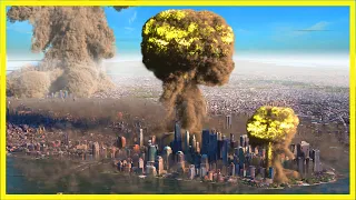 💣💥 COMPARISON of the most DESTRUCTIVE EXPLOSIONS 💥💣