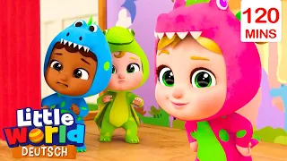 Der Dinosauriertanz | Little World Deutsch | Kinderlieder für Kleinkinder | German Cartoons