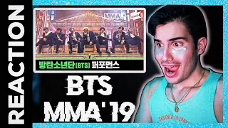 BTS REACTION - MMA 2019 (Full Live Performance) - A.K.A MMAs at the BTS Concert (방탄소년단)