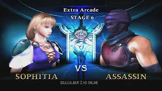SoulCalibur 2 HD Extra Arcade Mode Sophitia