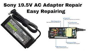 Sony 19.5V AC Adapter Repair || Easy Repairing @Allinoneservices