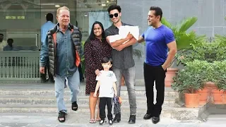 Salman Khan Niece AYYAATT Sharma FIRST Visuals With Mother Arpita Khan Outside Hospital