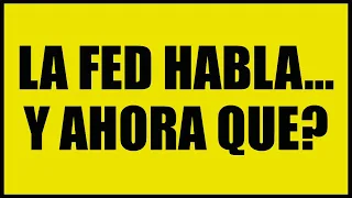 🚨BITCOIN TOMA AIRE !! POWELL REBAJA el TONO en SU DISCURSO. Análisis BTC - SP500 - FOREX