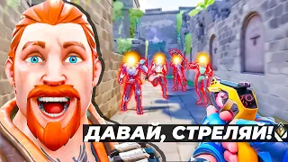 МНОЙ УПРАВЛЯЕТ ПРОФЕССИОНАЛЬНЫЙ ТРЕНЕР в ВАЛОРАНТ!