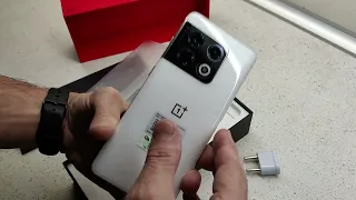 Распаковка OnePlus 10pro 12/512Гб белый эксклюзив.(02.12.22г.)