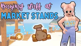 Checking Out *MARKET STANDS* + Buying Stuff! - Ep. 2 | Wild Horse Islands