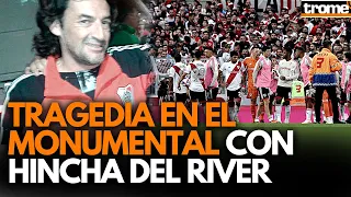 MUERTE DE UN HINCHA DEL RIVER PLATE en el Monumental: Suspenden partido contra "Defensa y Justicia"