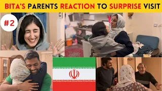Emotional Reunion: Bita's Parents Heartfelt Reaction to Surprise Visit | Indian Persian Couple