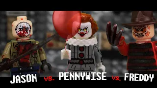 LEGO Freddy vs. Jason vs. Pennywise🎈HALLOWEEN SPECIAL
