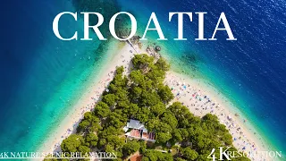 CROATIA 4K - Scenic Relaxation Film with Calming Music ( 4K ULTRA HD VIDEO)