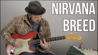 How to Play "Breed" By Nirvana on Guitar