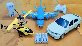 Radio control airbus and radio control helicopter || Airbus a380 || remote car || aeroplane || plane