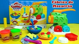 PLAY-DOH  FÁBRICA DE MACARRÃO - MUITO DIVERTIDO !! MASSA DE MODELAR #PLAYDOH #MASSINHA #TiaCris