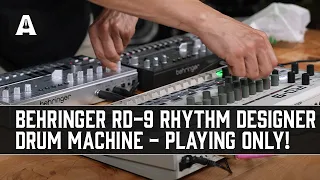 Behringer RD-9 Rhythm Designer Drum Machine - Playing Only!