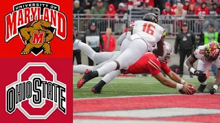 Maryland vs #1 Ohio State Highlights | NCAAF Week 11 | College Football Highlights