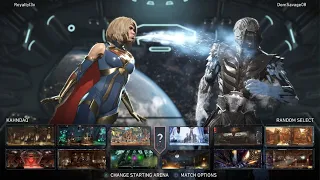 Injustice 2 Super girl vs sub zero