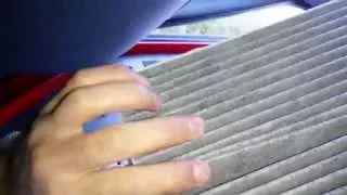 How to change air cabin filter on your Mitsubishi Colt czT 2005-2009 easy and quickly