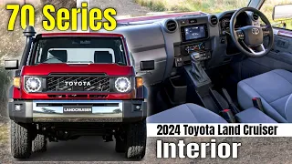 2024 Toyota Land Cruiser 70 Series Interior Cabin