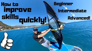 How to get from "OK" to "GREAT" with your windsurfing skills!   #insta360