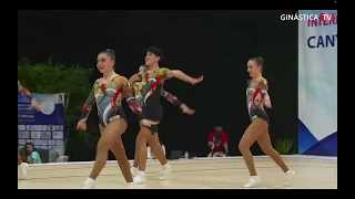 ITALIA (ITA) - JUNIOR GROUP qualifications  Aerobic gymnastic Fig open 2024, CANTANHEDE