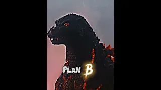 Godzilla plan A vs plan B#shorts #godzilla