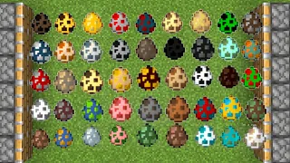 all spawn eggs combined = ???