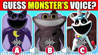Guess The VOICE! | Garten of Banban 7 + Poppy Playtime Chapter 4 | Syringeon, Miss Delight