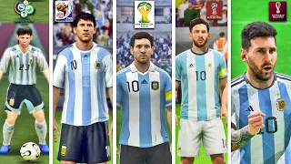 🔥 Lionel Messi in Every FIFA World Cup ✅ 2006, 2010, 2014, 2018 & 2022 | playFIFAstation