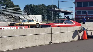 Pure Stock Drags - 70 AMX vs 78 Trans Am