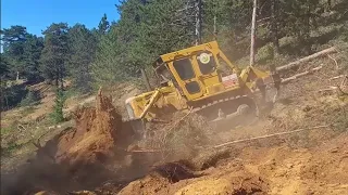 Single Section Operation of the Legendary Cat D7g Bulldozer #dozer #bulldozer