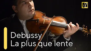 DEBUSSY: La plus que lente | Antal Zalai, violin 🎵 classical music