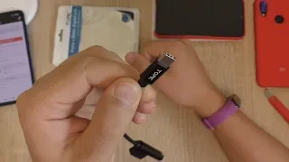 ПЕРЕХОДНИК АДАПТЕР TOPK с USB-C на наушники + зарядку