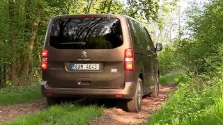 New Peugeot Traveller Compact 2,0 BlueHDi 4x4 Dangel | Driving footage