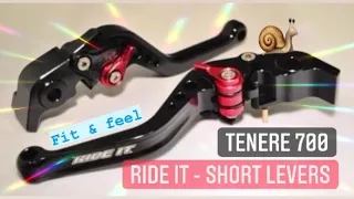 Ride It Short Levers - Yamaha Tenere 700