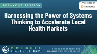 Harnessing the Power of Systems Thinking | Breakout Session | SID-US 2024 Conference