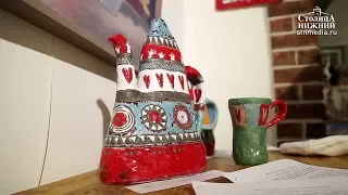 Выставка живописи и керамики открылась в нижегородской галерее «Луна»